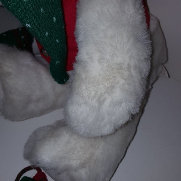 Vintage Christmas Plush Bear Abearham & Straus the Mouse Holiday '87 - Picture 16 of 16